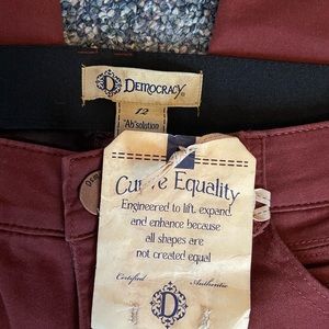 Democracy Ab Solution Jeans/jeggings NWT